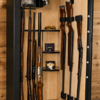 coffre ouvert Coffre-fort Infac Presidential 23 armes